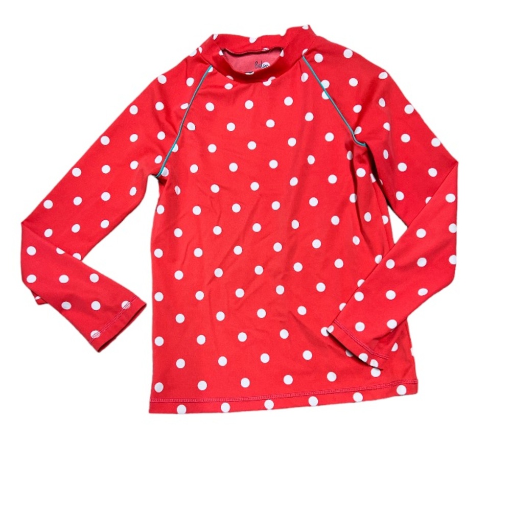 Girls Mini Boden rash guard. Swim